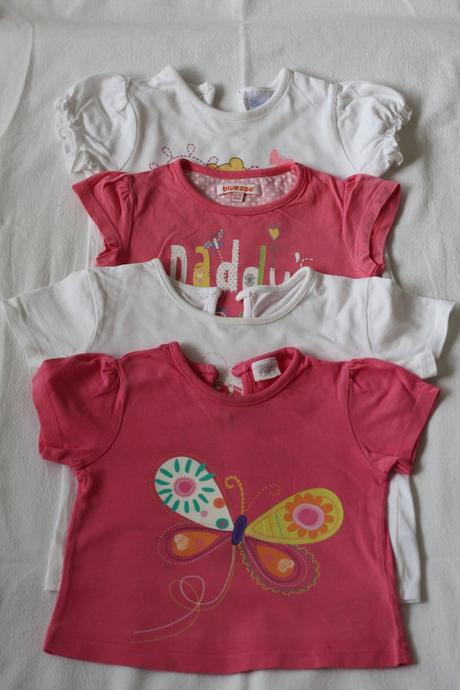 Tričká 4 ks, f&f,80