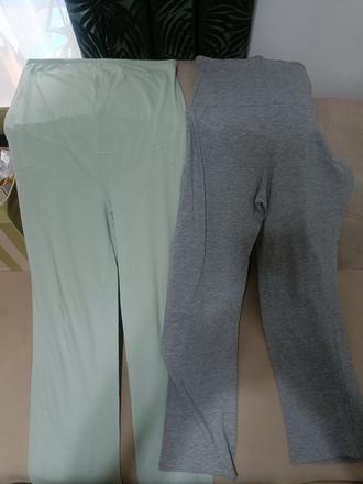 Tehotenské tepláky m, 2 ks, m