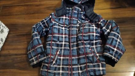 Zimna bunda 6-7 rokov, kenvelo,122