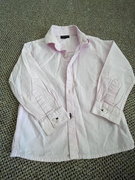 Košeľa ružová dlhý rukáv 104, next,104