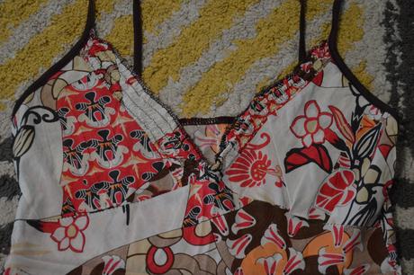 Vzorované tielko, s