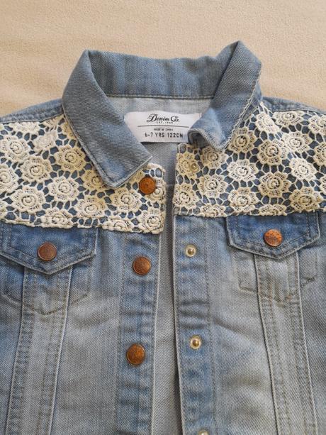 Riflovka s cipkou, denim co,122