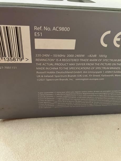 Fén remington proluxeyou s ionizátorom, 