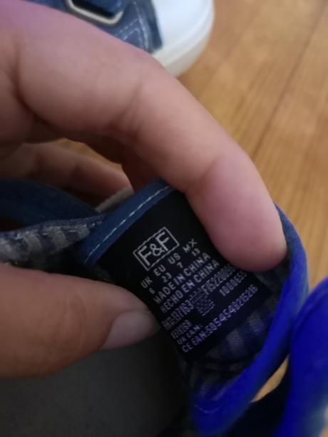 Tenisky  na suchý zips, f&f,23