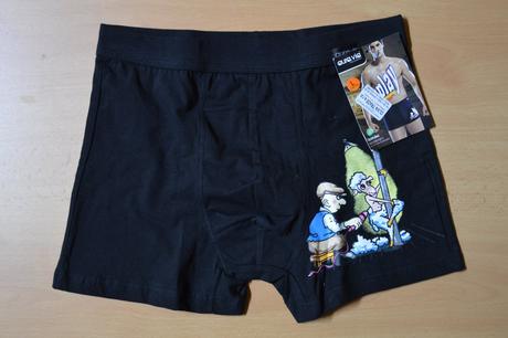 Pánske boxerky čierne jig, l - xxxl