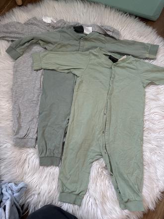 2 pyžamka h&m, h&m,68