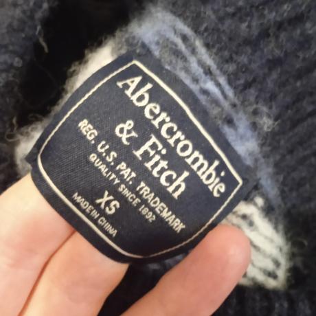 Pulóver abercrombie, abercrombie&fitch,xs
