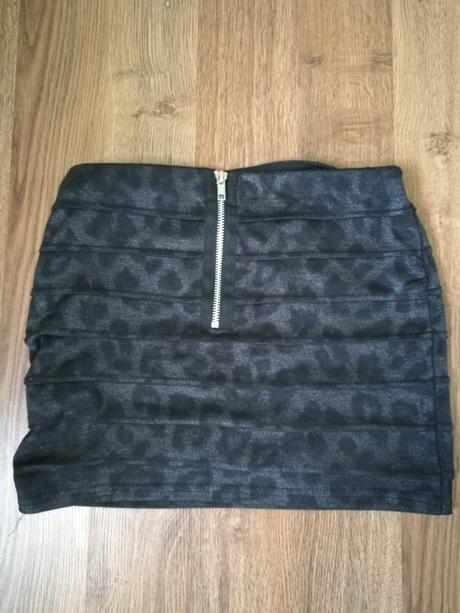 Mini leopardia sukna, new look,xs