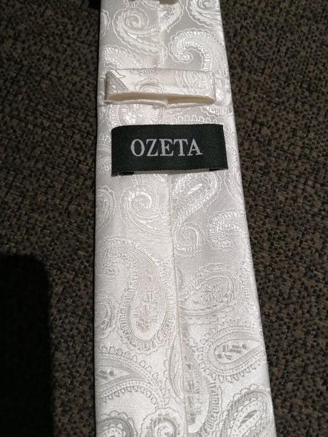 Svadobná kravata + vreckovka, 