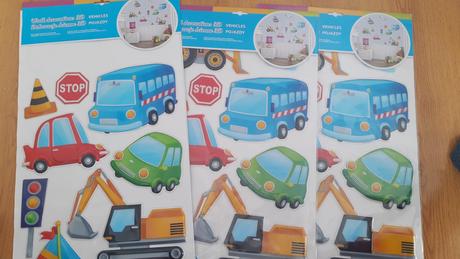 3d nalepky na stenu dopravné prostriedky,