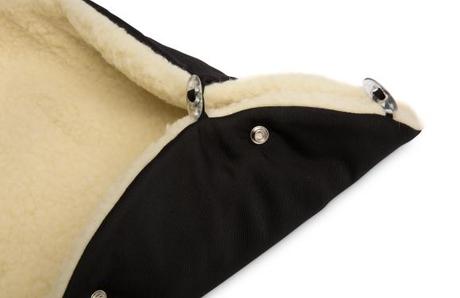 Eskimo fusak sensillo s ovčím rúnom a kožušinou, sensillo