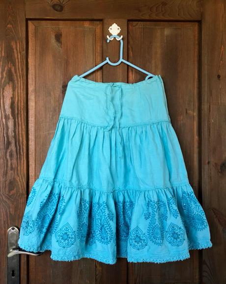 Ľanová sukňa s výšivkou debenhams, debenhams,38