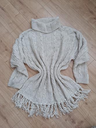 Štýlový teplý rolák, xl