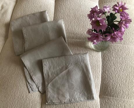 5 ľanových obrúskov h&m,