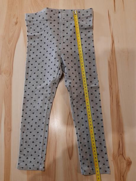 Mierne zateplené bodkované legíny, lupilu,98