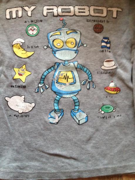 Pyzamo s robotom, original marines,110