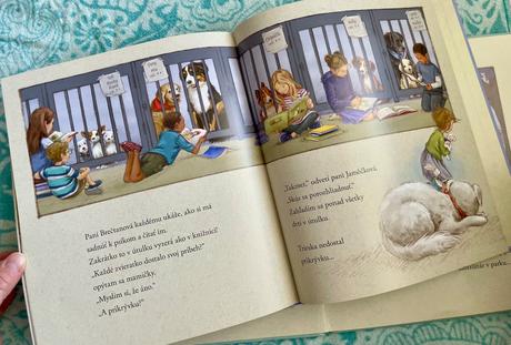 Magdalénka a psík z knižnice, zvieratká z útulku, 