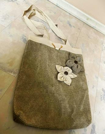 Naturálny jutový vak, 