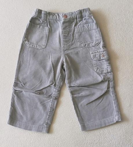 Menčestrové nohavice, texbasic,86