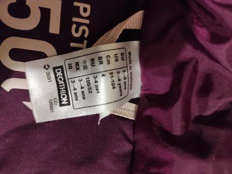 Zimná lyžiarska bunda, decathlon,98