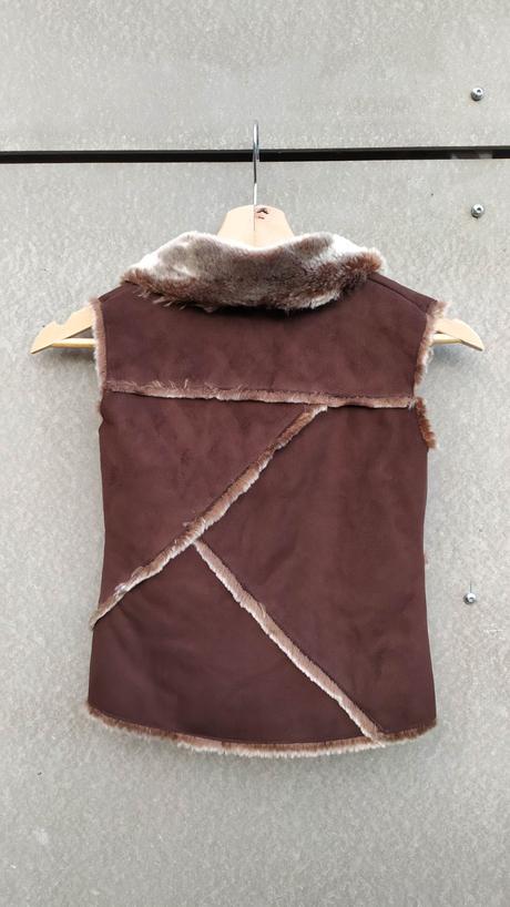 Dievčenská vesta z umelej kožušiny, rocha.little.rocha,110