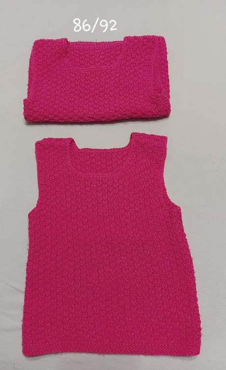 Háčkované vestičky č. 86/92, 86