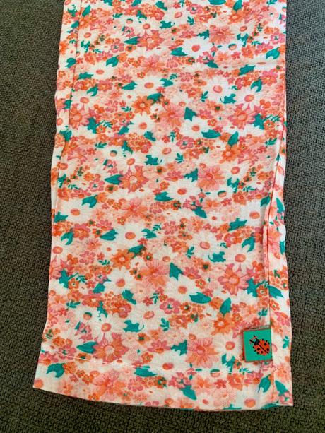 Letné nohavice sergent major kvetinkové, sergent major,116