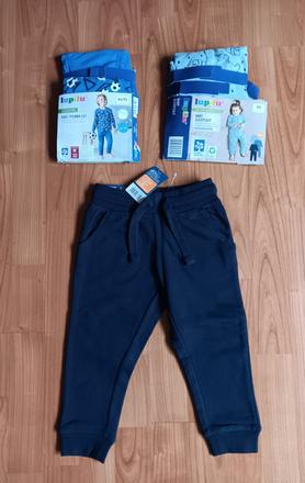 Nové tepláky, pyžamká, veľ. 86/92, 86–98