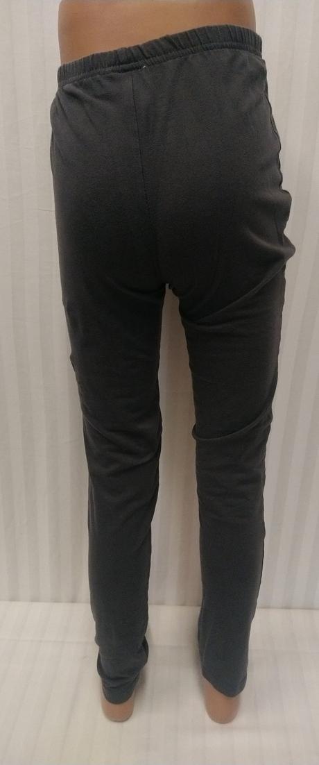 Dievčenské tmavo sivé legíny,here there, 134-140, c&a,140