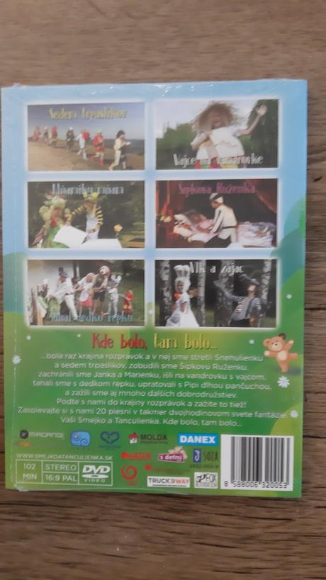 Dvd smejko a tanculienka,