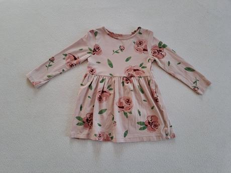 Set h&m vrubkovane tricka a saty 92, h&m,92