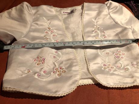 Bolerko biele na sväté prijímanie/svadbu, 128