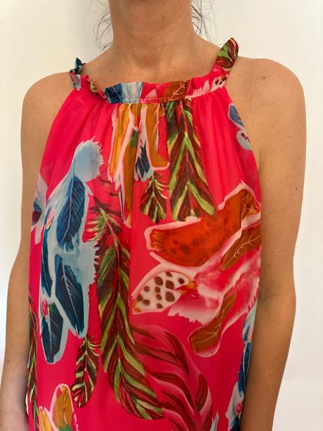 Maxi letné šaty., s