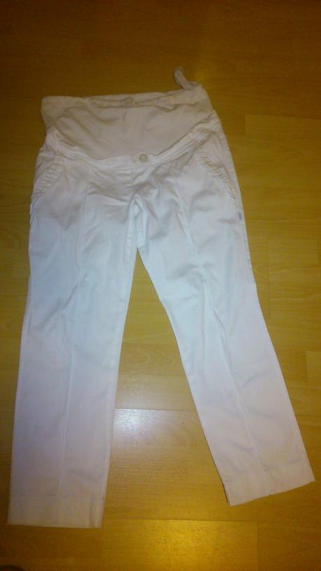 Biele letné nohavice, 40