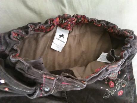 Menžestrove nohavice, palomino,128