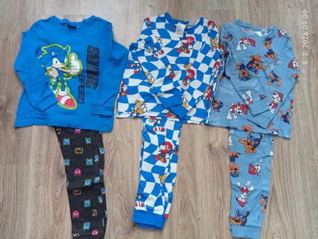Hm pyžamá, h&m,122