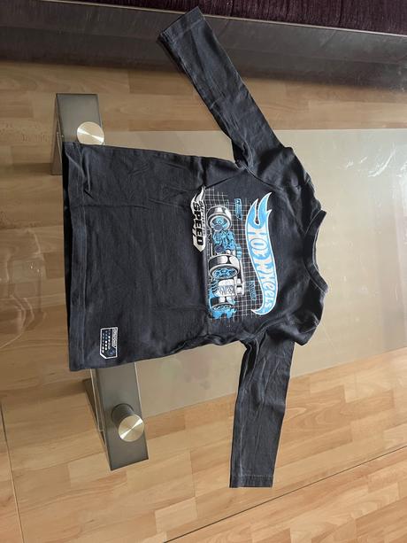 Dobrý deň predám hm ryfle a tricko hotweels značky, h&m,92