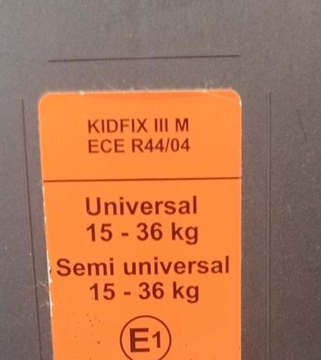 Britax römer kidfix iii, britax