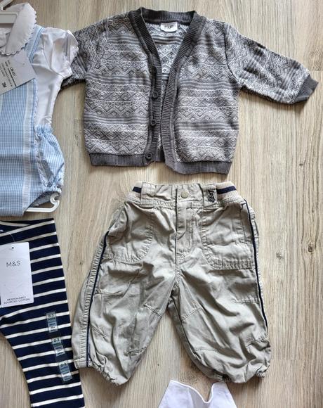 Set chlapčenského oblečenia od 0 do 3 mesiacov, 50–62