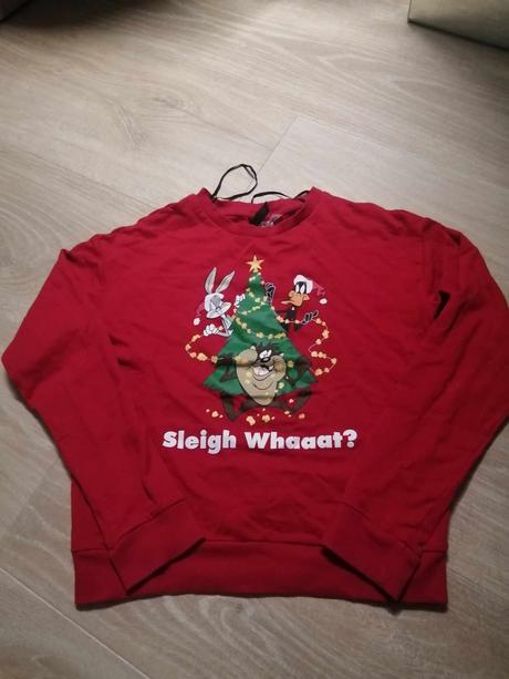 Vianočná mikinka, h&m,xs