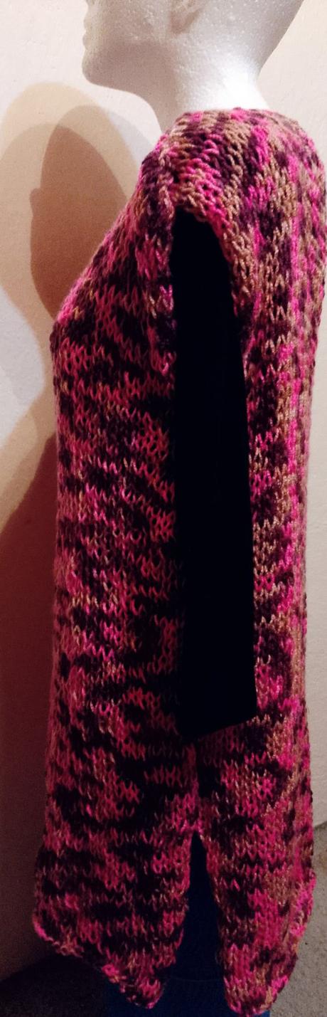 Pletené letné šaty, m / s