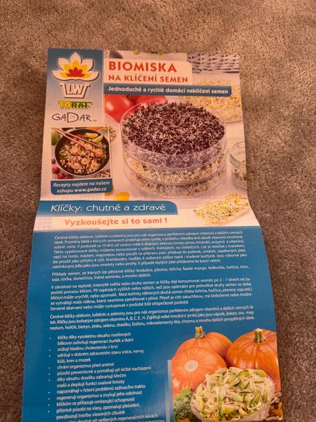 Biomiska na klíčenie semien, 