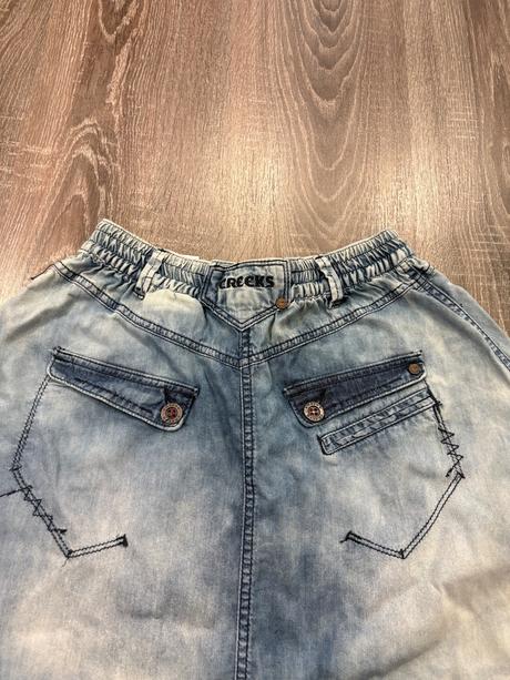 Creeks štýlova riflova sukna č.m, m