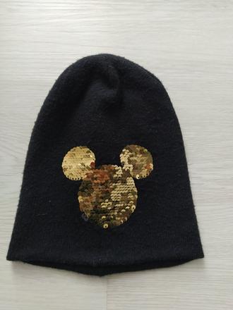 Čierna čiapka 3-6 rokov, reserved,104