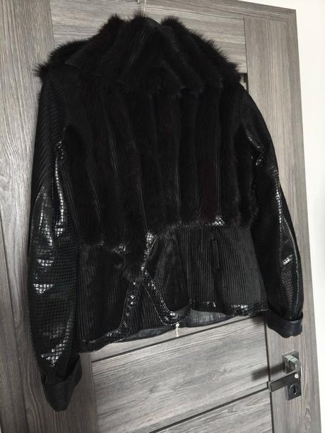 Luxusna bunda z pravej norky, m