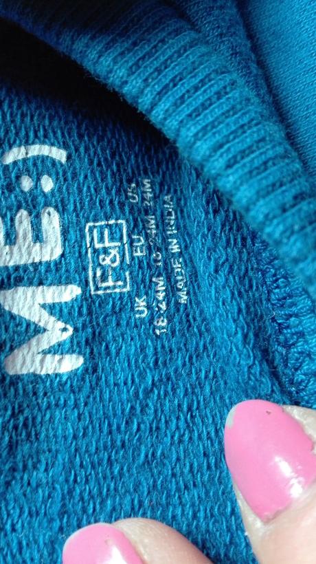 Chlapcenska bundicka svetrik, f&f,86