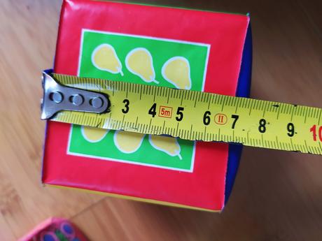 Plastové, mäkké kocky,