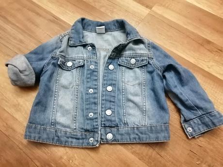 Riflový kabát, h&m,86