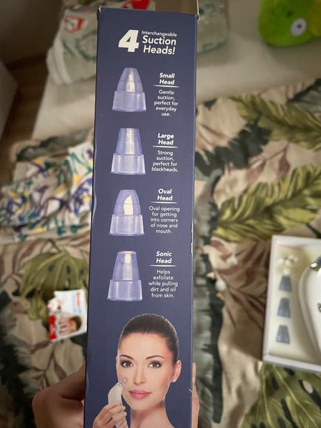 Odsávačka na nos aj pleť,