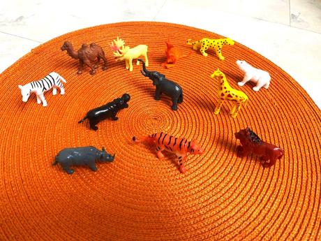 Zvieratká safari/divočina 12 ks,